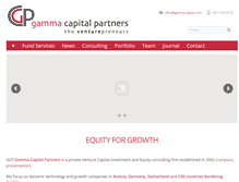 Tablet Screenshot of gamma-capital.com